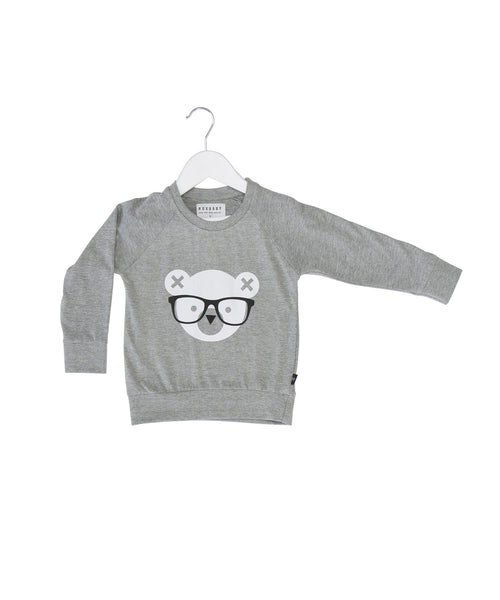 Huxbaby Nerd Bear Light Sweatshirt
