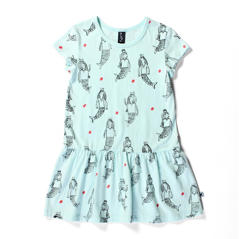 Minti - Mermaid Friends Dress (Ice Blue)