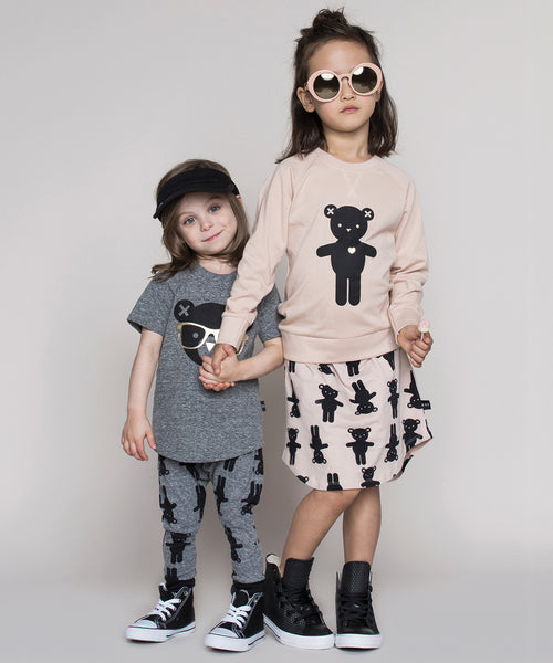 Huxbaby Heart Bear Light Sweatshirt