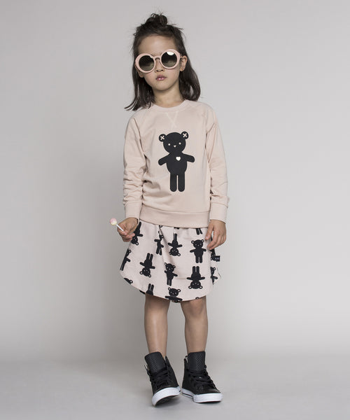 Huxbaby Heart Bear Light Sweatshirt