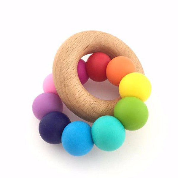 Naturebubz - Rainbow Bright Teether