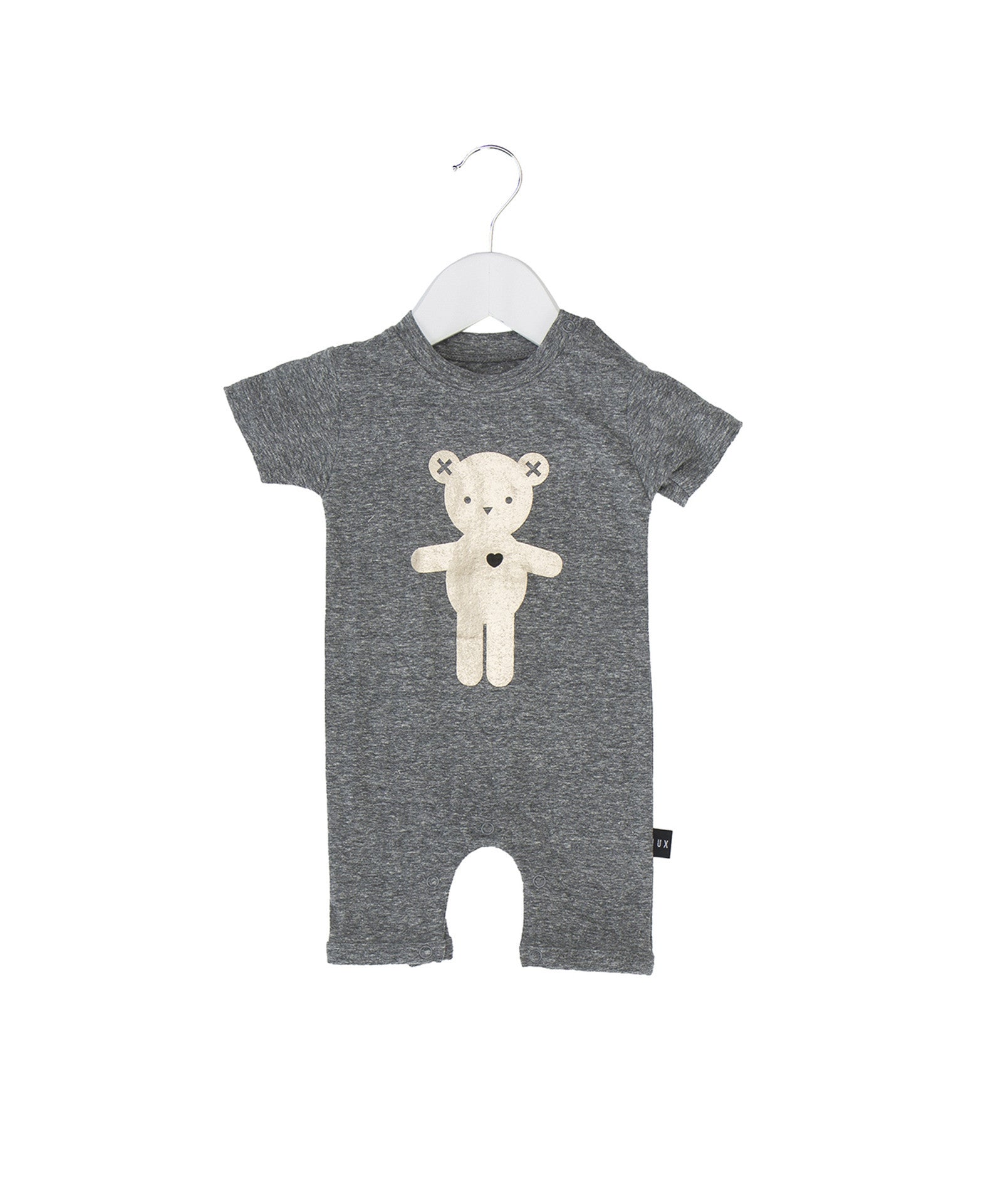 Huxbaby Heart Bear Short Romper