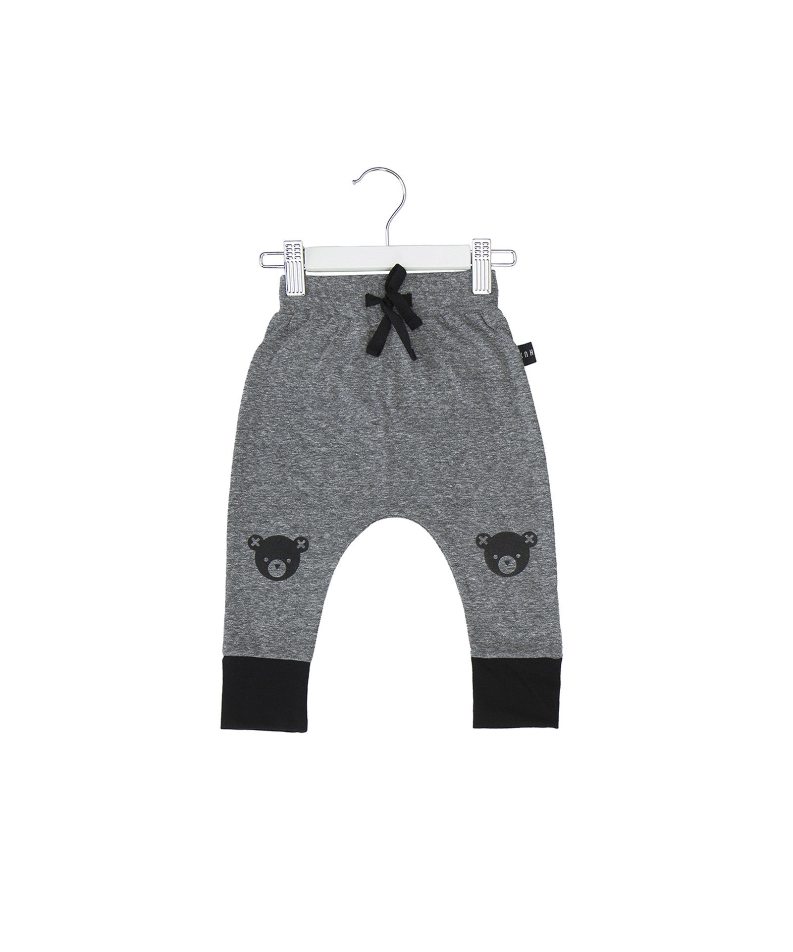Huxbaby Bear Legs Drop Crotch Pant - Grey