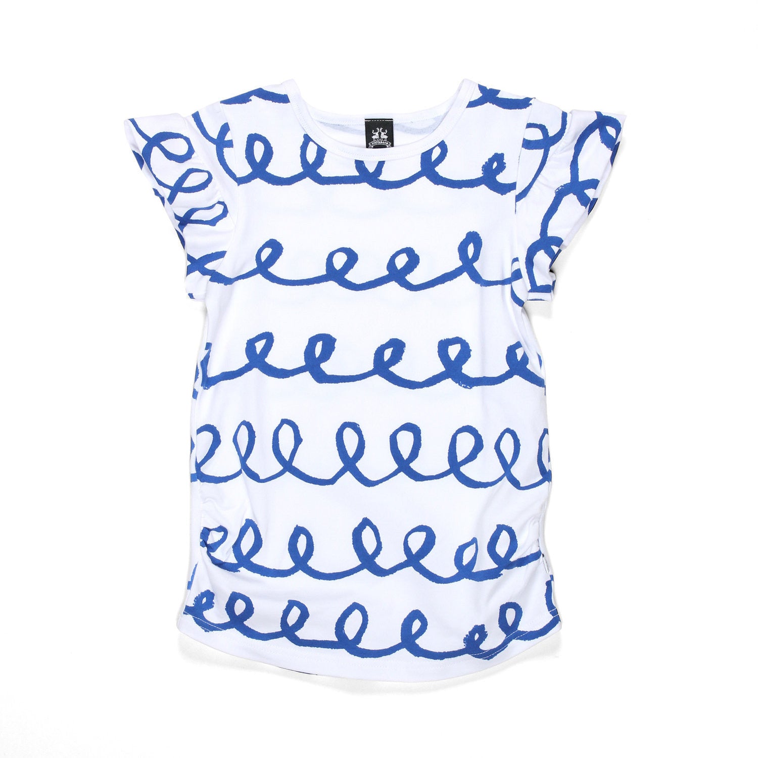 Littlehorn - Loops Tee - White