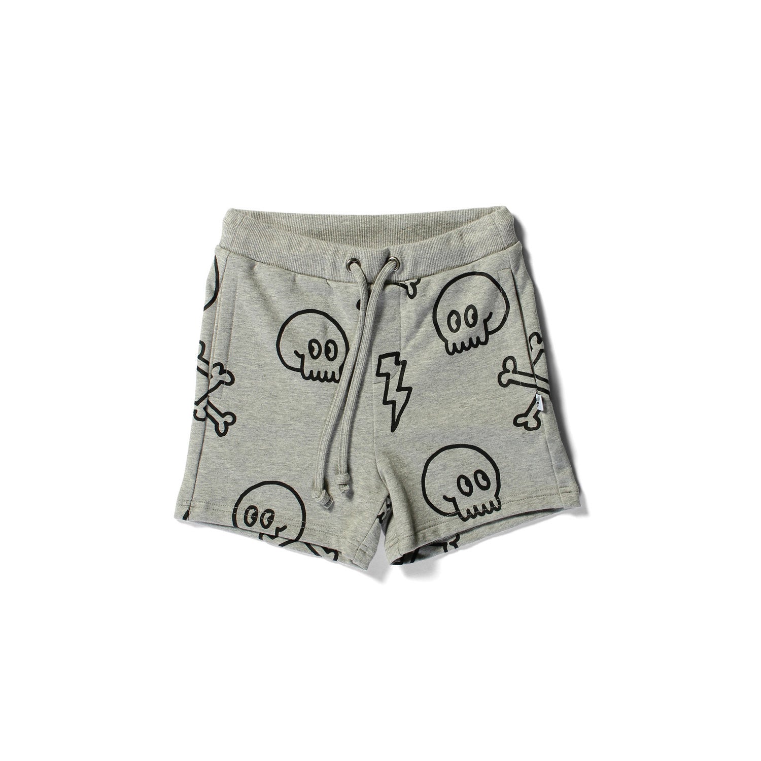 Littlehorn - Cross Bones Short - Grey Marle