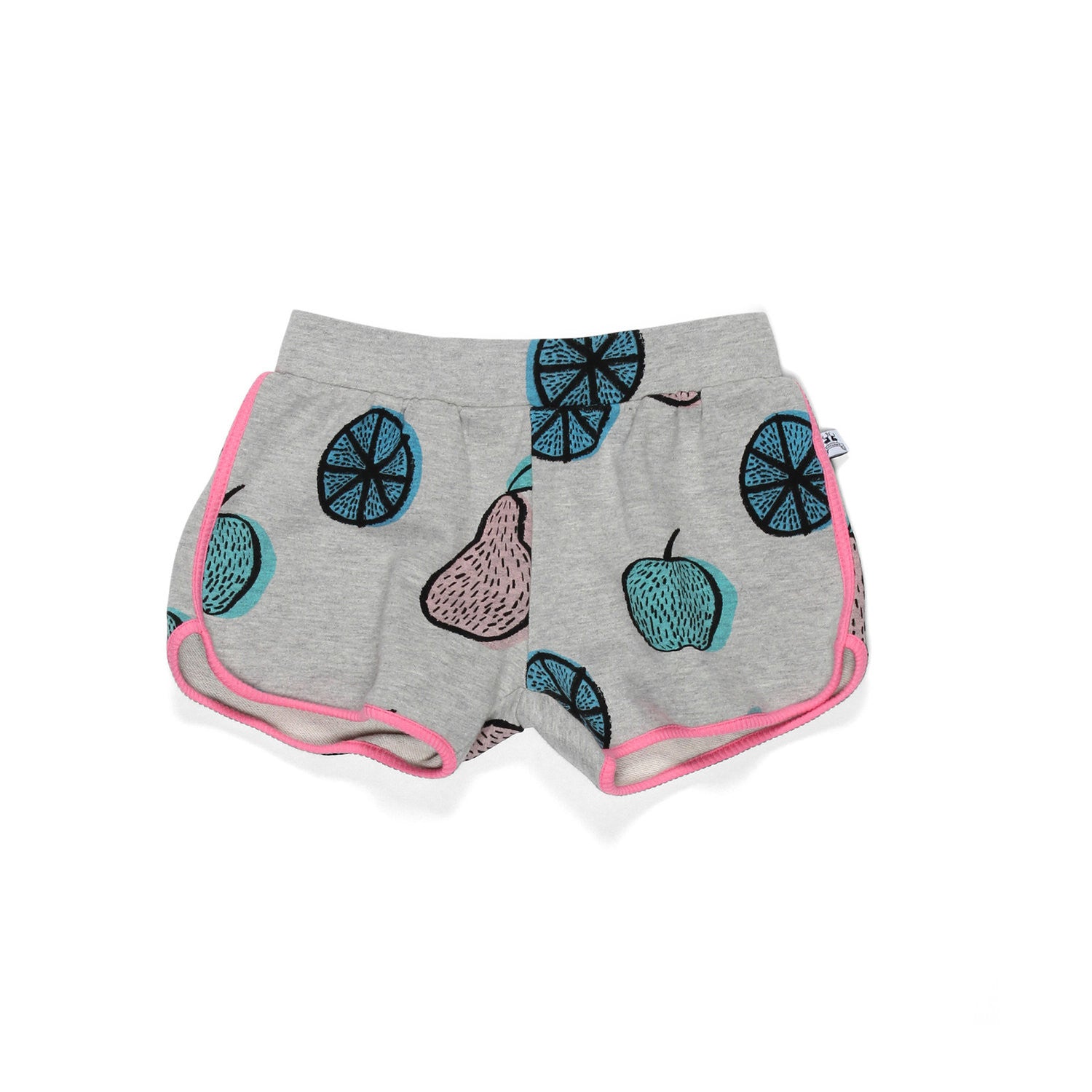 Littlehorn - Fruits Shorts - Grey Marle