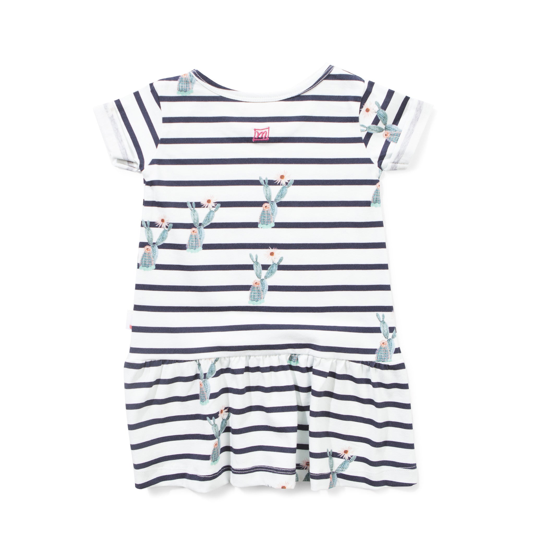 Lil Missie - Sahara Dress (Cream/Navy)