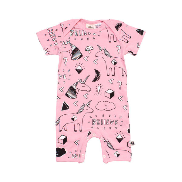 Milk and Masuki - Short Sleeve Button All