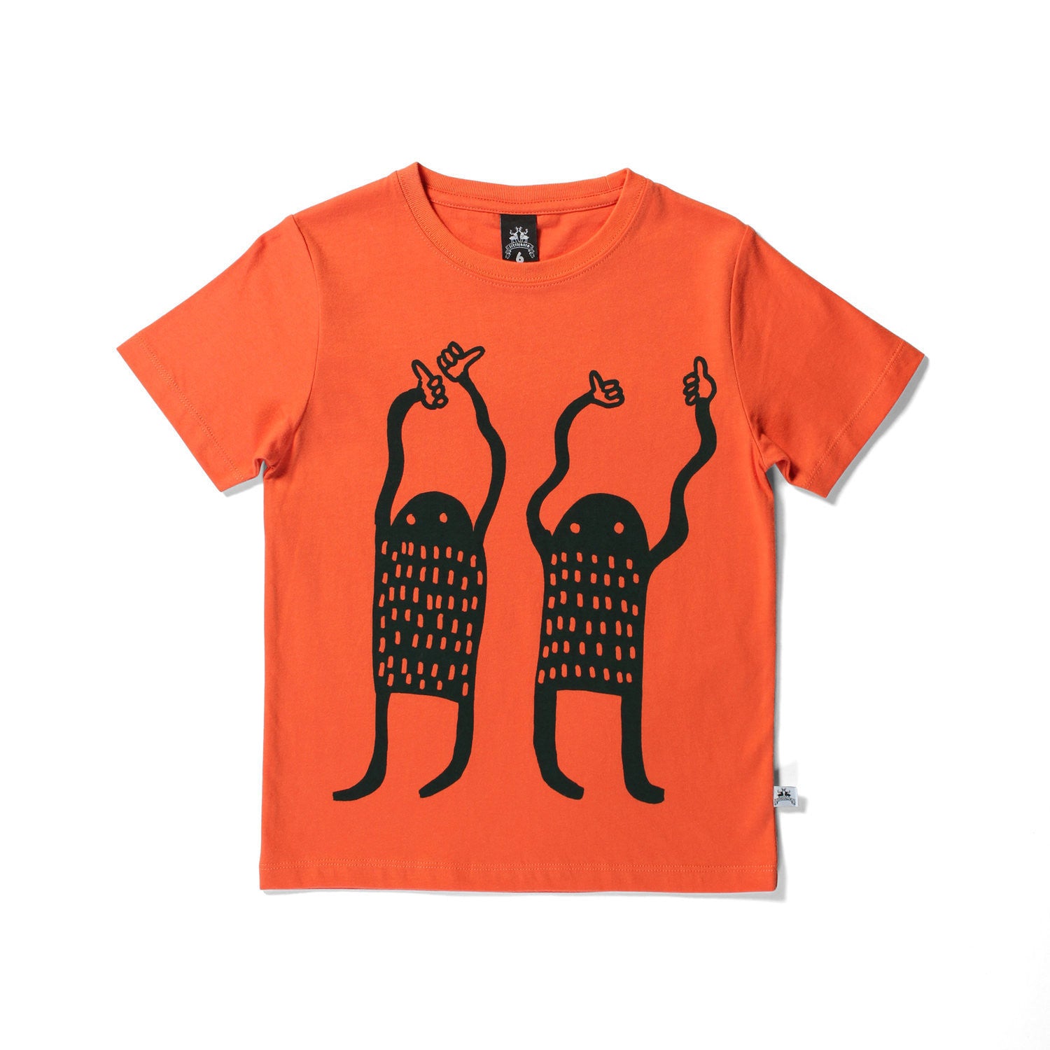 Littlehorn - Thumbs Up Tee - Orange