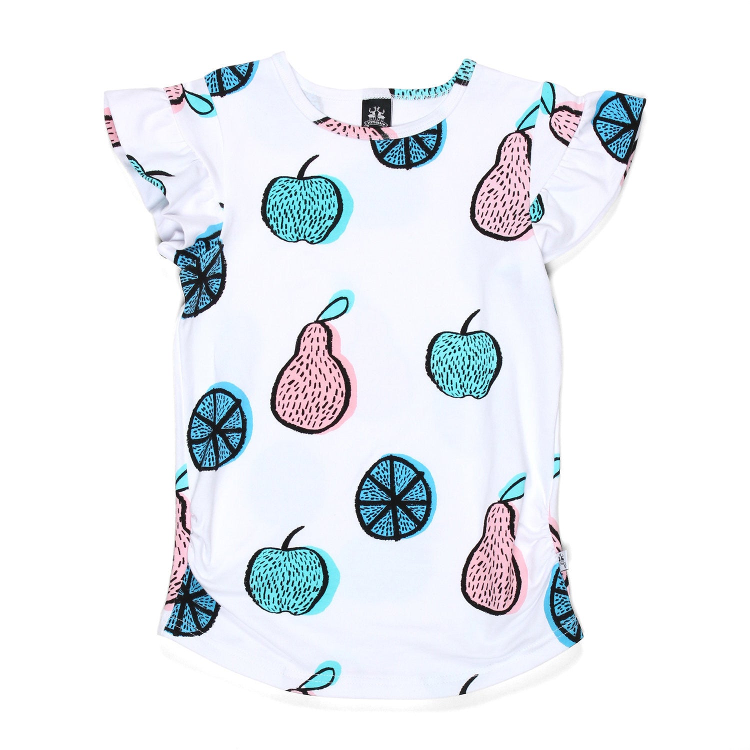 Littlehorn - Fruits Tee - White