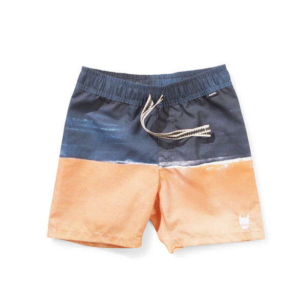 Munster - Volcano Boardshort (Charcoal/Orange)